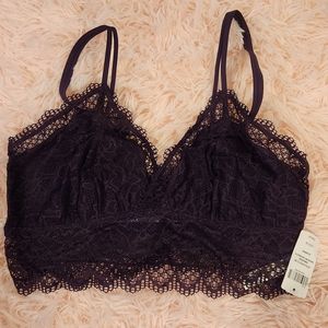 Purple Lace Bralette